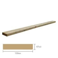 Forest Deck Joist (47mm X 150mm X 2400mm) Pack Of 5