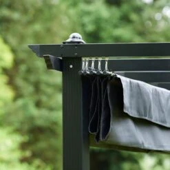 13' X 10' Glendale Seville Grey Garden Gazebo (4m X 3m) -Lifetina Shop gl1648 4x3m glendale seville grey garden gazebo frame min