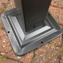 13' X 10' Glendale Highfield Grey Garden Gazebo (4m X 3m) -Lifetina Shop gl1802 13x10 glendale highfield grey garden gazebo close up1 min