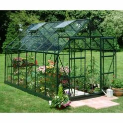 8'6 X 12’8 Green Frame Halls Magnum 812 Greenhouse (2.57 X 3.84m)