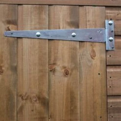 10' X 8' Traditional Heavy Duty Shiplap Pent Wooden Shed (3.05m X 2.44m) -Lifetina Shop heavy duty pent sheds feature2 min 1