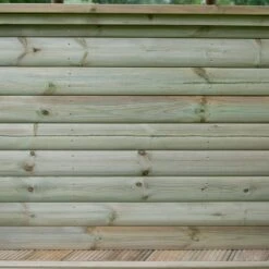 12'x10' (3.6x3.1m) Luxury Wooden Garden Gazebo With Thatched Roof - Seats Up To 10 People -Lifetina Shop hgg36mctrlcin garden gazebo cladding2