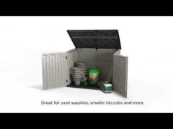 6' X 4' Suncast Resin Kensington Eight Store - Bike Shed (1.79m X 1.13m) 7 6' X 4' Suncast Resin Kensington Eight Store - Bike Shed (1.79m X 1.13m) -Lifetina Shop hqdefault 147 8