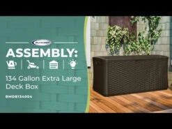 4 X 2 Suncast Resin Wicker Deck Box & Plastic Garden Storage 5 4 X 2 Suncast Resin Wicker Deck Box & Plastic Garden Storage -Lifetina Shop hqdefault 148 10