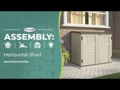 4 X 3 Suncast Resin Kensington Six Store - Plastic Garden Storage 10 4 X 3 Suncast Resin Kensington Six Store - Plastic Garden Storage -Lifetina Shop hqdefault 148 11