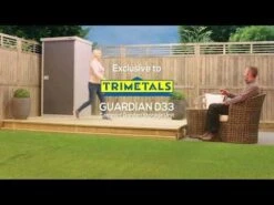 3' X 3'2 Trimetals Guardian D33 Metal Shed (0.91m X 0.97m) 14 3' X 3'2 Trimetals Guardian D33 Metal Shed (0.91m X 0.97m) -Lifetina Shop hqdefault 15 13