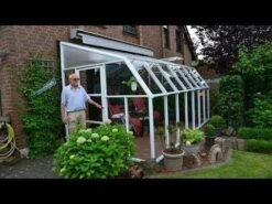 8'x10' Palram Canopia Rion White Sun Room Walk In Wall Greenhouse (2.4x3m) -Lifetina Shop hqdefault 415