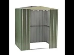 6' X 8' Globel Heritage Green Apex Metal Shed (2.47m X 1.84m) -Lifetina Shop hqdefault 427