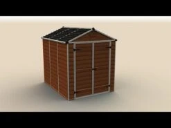 6' X 8' Palram Canopia Dark Green Skylight Plastic Shed (1.85m X 2.29m) 17 6' X 8' Palram Canopia Dark Green Skylight Plastic Shed (1.85m X 2.29m) -Lifetina Shop hqdefault 526 2