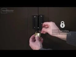 10' X 12' Yardmaster Shiplap Metal Shed (3.03m X 3.78m) 17 10' X 12' Yardmaster Shiplap Metal Shed (3.03m X 3.78m) -Lifetina Shop hqdefault 593 2