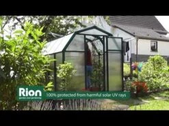 6'x12' Palram Canopia Rion EcoGrow Large Green Polycarbonate Greenhouse (1.8x3.6m) -Lifetina Shop hqdefault 66