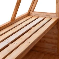 6' X 8' Shire Iceni Pent Potting Shed (1.83m X 2.5m) -Lifetina Shop icen0806dsl 1aa iceni potting shed close up2 min