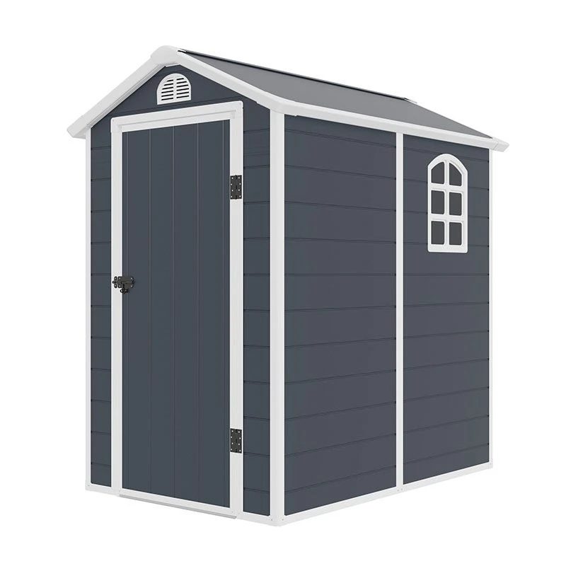 4' X 6' Jasmine Plastic Shed With Foundation Kit (1.34m X 1.92m) 1 4' X 6' Jasmine Plastic Shed With Foundation Kit (1.34m X 1.92m)