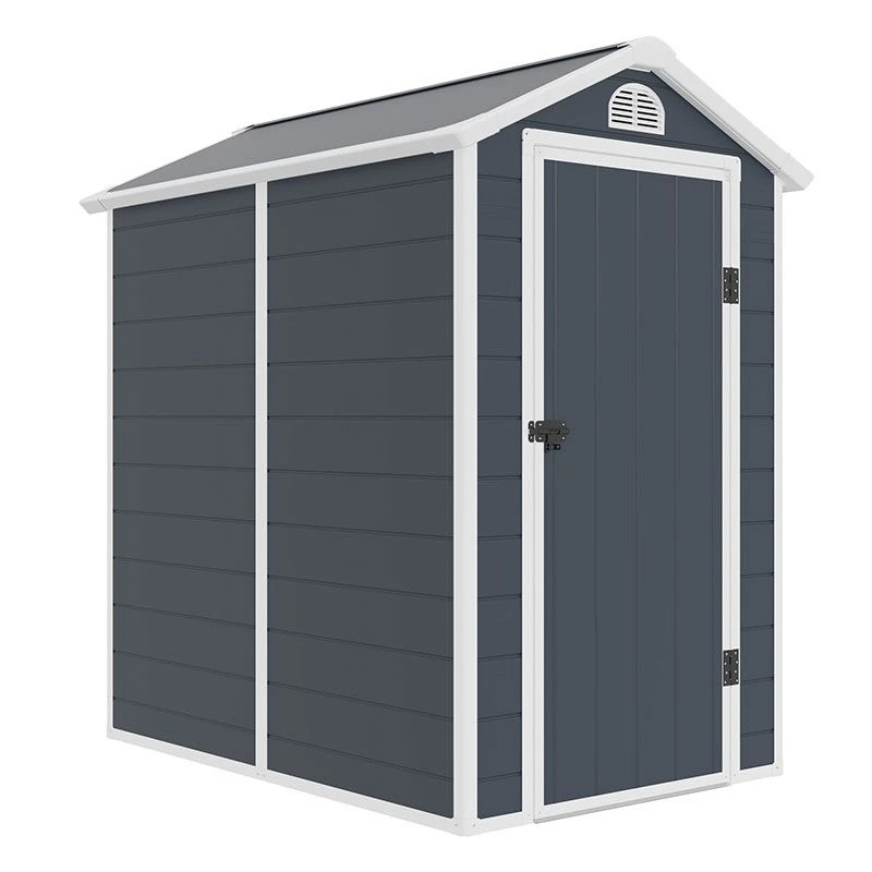 4' X 6' Jasmine Plastic Shed With Foundation Kit (1.34m X 1.92m) 4 4' X 6' Jasmine Plastic Shed With Foundation Kit (1.34m X 1.92m) - Image 4