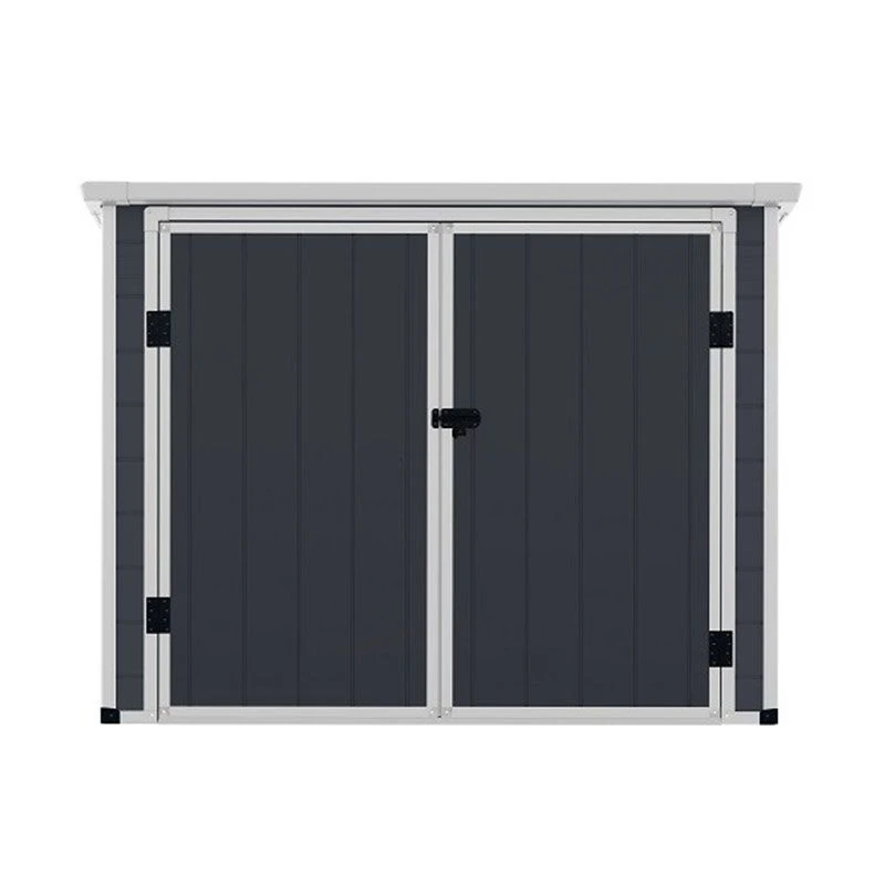 6' X 3' Jasmine Plastic Garden Storage Shed With Foundation Kit (1.87m X 0.78m) 5 6' X 3' Jasmine Plastic Garden Storage Shed With Foundation Kit (1.87m X 0.78m) - Image 5