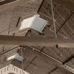 15' X 8' Lifetime Dual Entrance Plastic Shed (4.47m X 2.34m) 16 15' X 8' Lifetime Dual Entrance Plastic Shed (4.47m X 2.34m) -Lifetina Shop lifetime15x8de 06