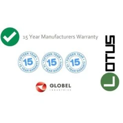 10' X 7' Globel Anthracite Grey Metal Shed (3.07m X 2.16m) -Lifetina Shop lotus10x7ags 10x7 lotus grey metal shed close up4 min