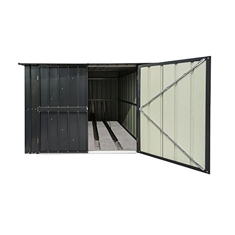 6x6 Globel Anthracite Grey Metal Bicycle Store 9 6x6 Globel Anthracite Grey Metal Bicycle Store - Image 9