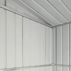 6' X 5' Globel Anthracite Grey Apex Metal Shed (1.71m X 1.44m) -Lifetina Shop lotus6x5ags 6x5 lotus anthracite grey apex metal shed interior min