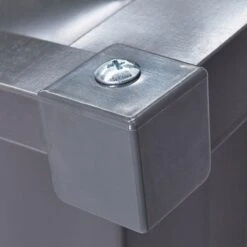 8' X 3' Globel Anthracite Grey Apex Metal Shed (2.34m X 0.82m) -Lifetina Shop lotus8x3ags 8x3 lotus anthracite grey apex metal shed corner min