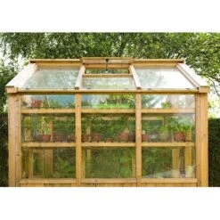 8'x6' Forest Vale Victorian Wooden Greenhouse (2.4x1.8m) - Installation Included -Lifetina Shop m8x6ghin2 min