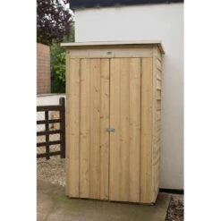 3'6 X 2' Forest Tall Pent Wooden Garden Storage Tool Store - Outdoor Patio Storage (1m X 0.55m) -Lifetina Shop opptgshd 2