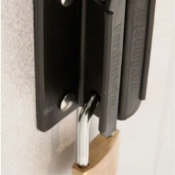 10' X 13' Yardmaster Metal Shed (3.03m X 3.96m) -Lifetina Shop padlockable door handles 1 1