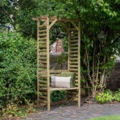 Forest Palma Garden Arbour Seat 4' X 2'