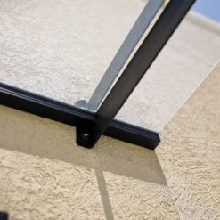 10' X 3' Palram Canopia Nancy 3000 Door Canopy - Grey (3.01m X 0.94m) -Lifetina Shop palram canopia door awnings nancy grey features 3 gasket wallmount