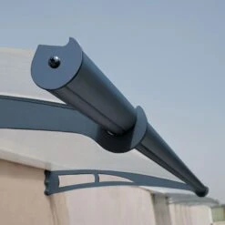Palram Canopia Aquila 2050 Clear Door Canopy -Lifetina Shop palram awnings aquila grey clear gutter min