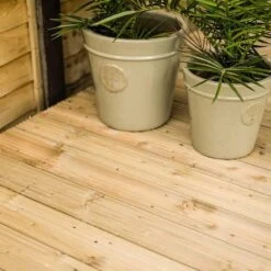 Forest Treated Softwood Value Deck Board 19mm X 120mm X 2.4m Pack Of 10 -Lifetina Shop patdb1pk10hd 2