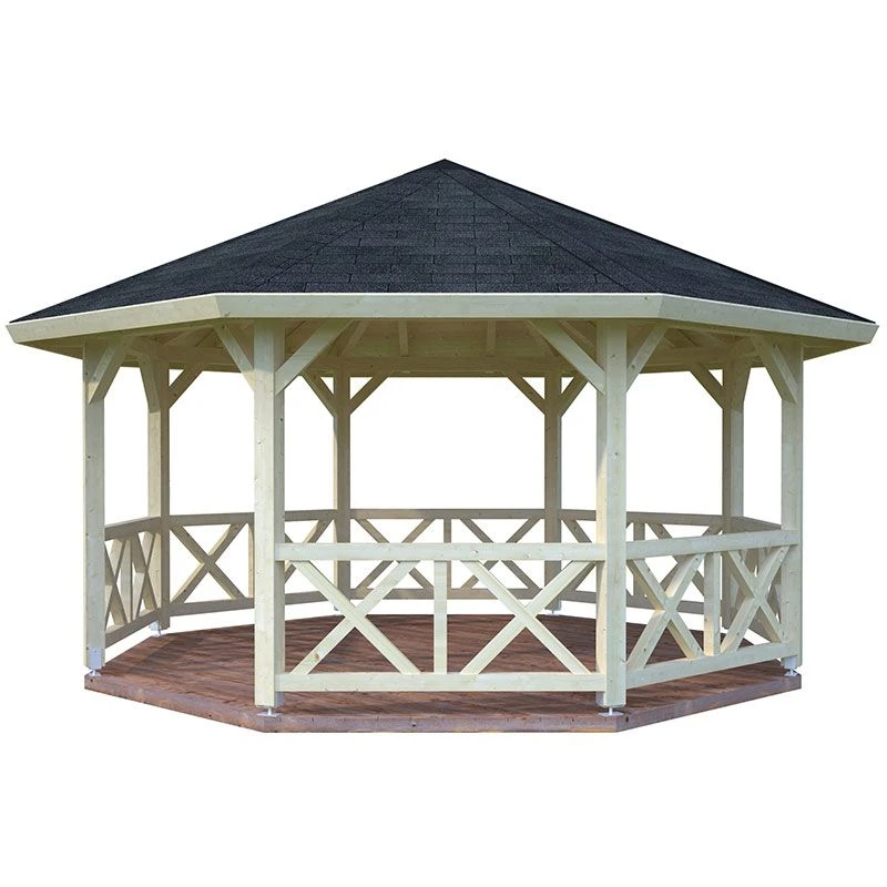 4.5x4.5m (15'x15') Palmako Betty Garden Pavilion - Luxury Gazebo 2 4.5x4.5m (15'x15') Palmako Betty Garden Pavilion - Luxury Gazebo - Image 2