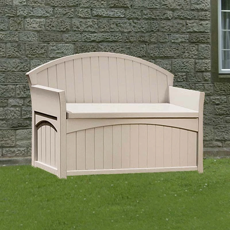 4'5 X 1'9 Suncast Resin Patio Storage Bench - Plastic Garden Storage 1 4'5 X 1'9 Suncast Resin Patio Storage Bench - Plastic Garden Storage