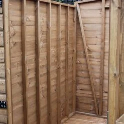 7' X 5' Traditional Shiplap Pent Security Wooden Garden Shed (2.14m X 1.52m) -Lifetina Shop pent security sheds feature6 min 5