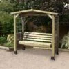 Pantheon Poseidon Swing Garden Arbour Seat 6'x3'