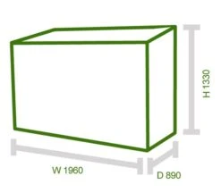 6x3 Trimetals Cream 'Protect.a.Cycle' Secure Garden Storage -Lifetina Shop protectacyclecream tech