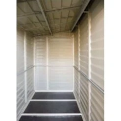 4' X 8' Saffron Lean To Plastic Vinyl Shed (1.21m X 2.39m) 10 4' X 8' Saffron Lean To Plastic Vinyl Shed (1.21m X 2.39m) -Lifetina Shop sabae0 1