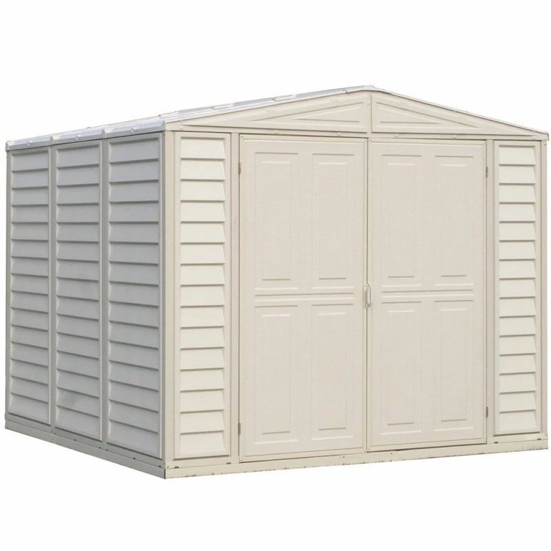 8' X 8' Saffron Plastic Vinyl Apex Shed (Includes Foundation Kit And Skylight) (2.39m X 2.39m) 4 8' X 8' Saffron Plastic Vinyl Apex Shed (Includes Foundation Kit And Skylight) (2.39m X 2.39m) - Image 4