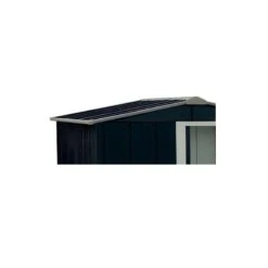 8' X 8' Sapphire Apex Anthracite Metal Shed (2.62m X 2.42m) -Lifetina Shop sapphire anthracite roof 4
