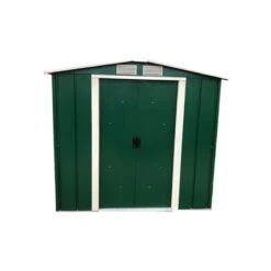 10' X 10' Sapphire Apex Green Metal Shed (3.22m X 3.02m) -Lifetina Shop sapphire green cutout1 2
