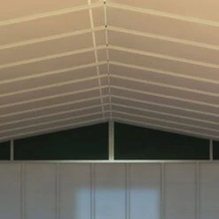 10' X 10' Sapphire Apex Green Metal Shed (3.22m X 3.02m) -Lifetina Shop sapphire roof 12