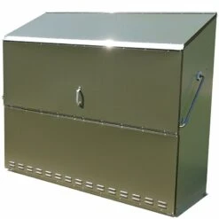 7x2 Trimetals Senator Metal Garden Storage Unit