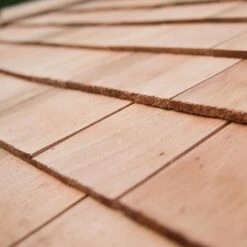 11'x11' (3.5x3.5m) Square Wooden Garden Gazebo With New England Cedar Roof -Lifetina Shop sgg35mnecnbin new england cedar roof 2