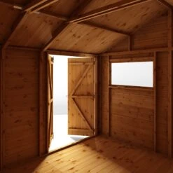 18' X 10' Mercia Shiplap Reverse Apex Workshop (5.4m X 3.2m) -Lifetina Shop si 001 004 0115 18x10 workshop feature4 min