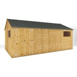 18' X 10' Mercia Shiplap Reverse Apex Workshop (5.4m X 3.2m) -Lifetina Shop si 001 004 0115 18x10 workshop render3 min