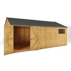 18' X 10' Mercia Shiplap Reverse Apex Workshop (5.4m X 3.2m) -Lifetina Shop si 001 004 0115 18x10 workshop render4 min