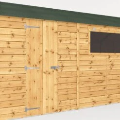 20' X 10' Mercia Shiplap Reverse Apex Workshop (6m X 3.2m) -Lifetina Shop si 001 004 0116 20x10 workshop feature3 min