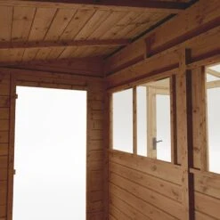 8'3 X 8'2 Mercia Wooden Combi Shed Greenhouse (2.53x2.50m) -Lifetina Shop si 001 005 0001 10 min