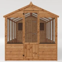 12'x6' (3.6x1.8m) Mercia Shiplap Wooden Apex Greenhouse Combi Shed -Lifetina Shop si 004 001 0026 12x6 mercia shiplap combi greenhouse render3 min