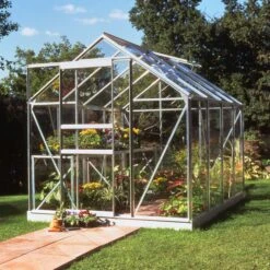 6'4 X 8'6 Halls Popular 68 Small Greenhouse (1.93 X 2.57m)